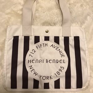 Henri Bendel canvas tote